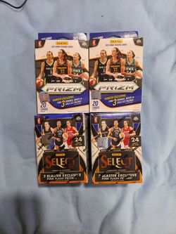 Brand New Panini And Prizm Women's Basketball Card Bundle