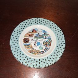 Vintage  Mexico  State Collector's Plate 