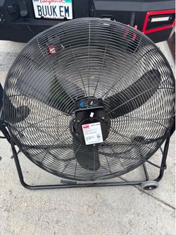 Dayton Never Used 30" quiet design fan