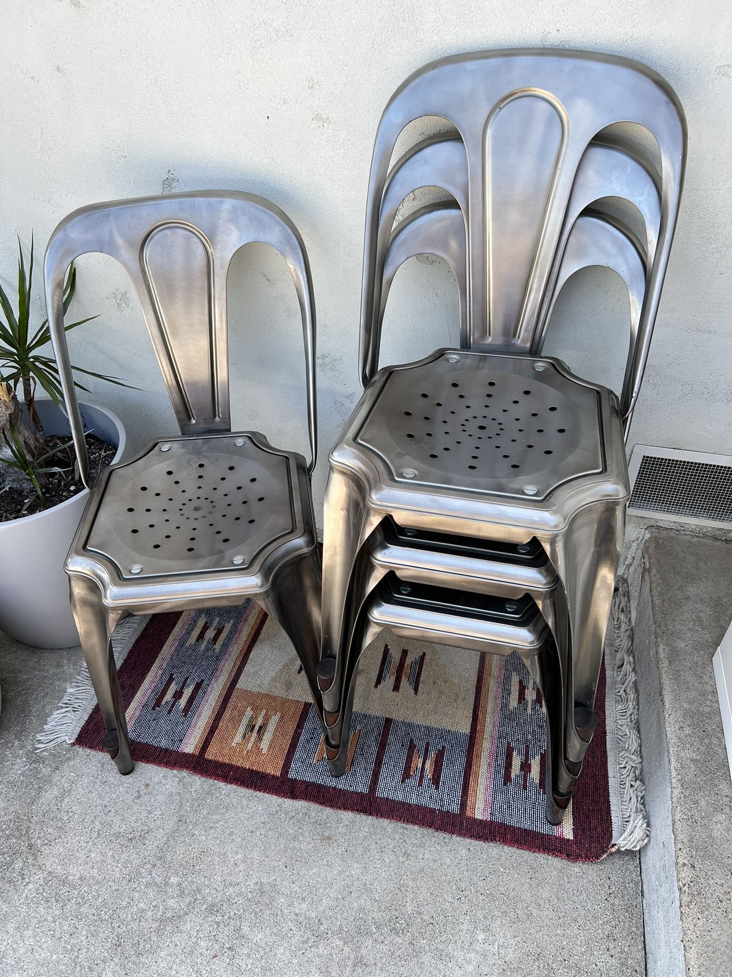 Industry West Metal Chairs