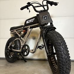 New Super Knobby 20x4.5 GRYZ 73 Tires Electric Bike 30MPH Full Suspension Key Start 