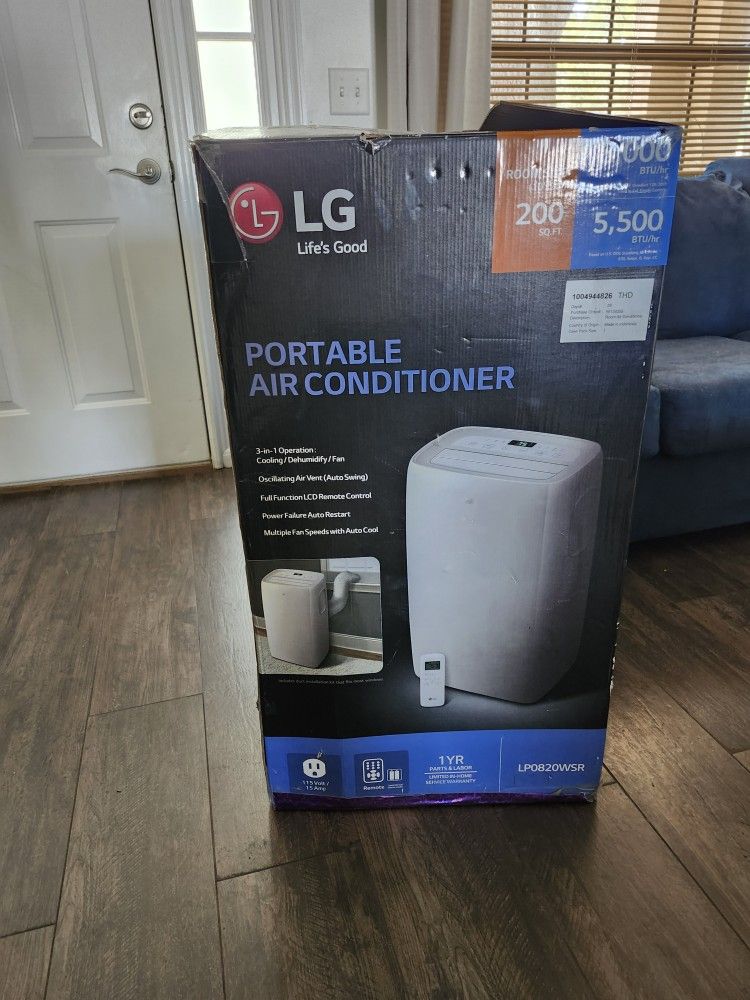 LG Portable 3-in-1 Air Conditioner (NEGOTIABLE)