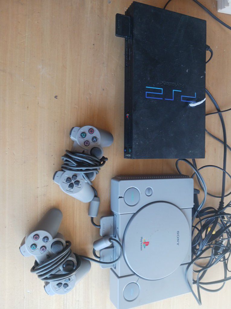 Used Play Station And PS2