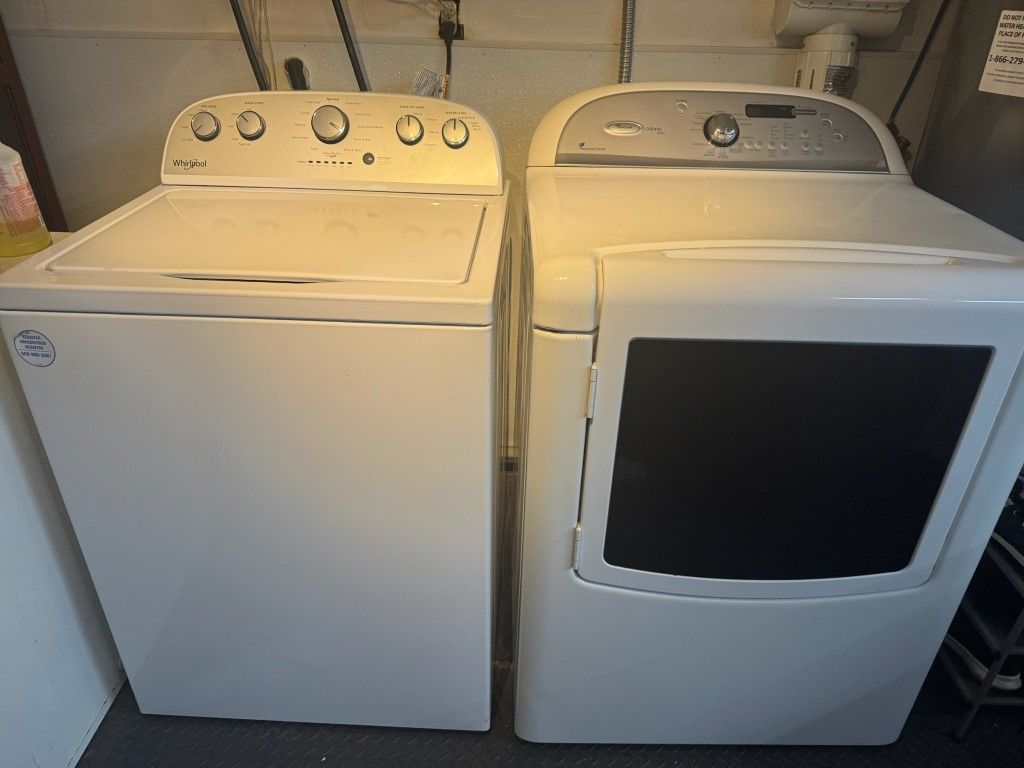 Washer and Dryer