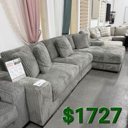 LINDYN FOG 3-PIECE RAF SECTIONAL