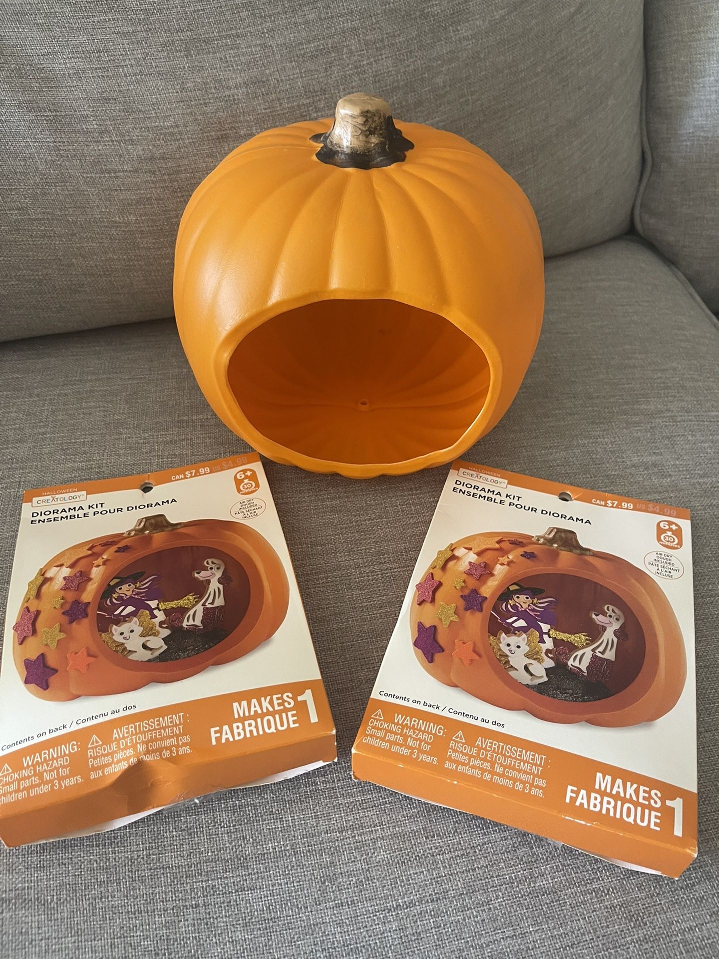 Halloween Pumpkin Diorama Kit