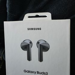 SAMSUNG GALAXY BUDS 3 SILVER STILL SEALED BOX NEVER OPENED BLUETOOTH EARPHONES 
