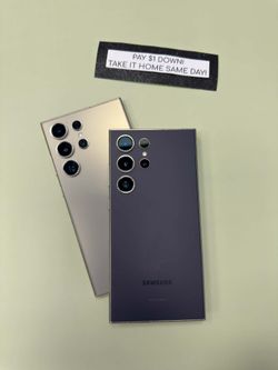 Samsung Galaxy S24 Ultra 5G - Pay $5 DOWN AVAILABLE - NO CREDIT NEEDED