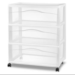 Brightroom 3 Drawer Storage Cart