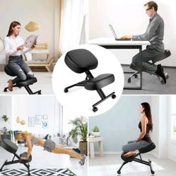 Kneeling Chair Ergonomic for Office, Adjustable Stool for Home and Office