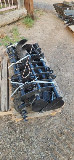 Mini Excavator Tool 2,augers Thumb , Buckets