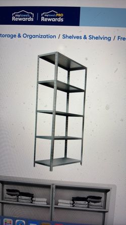 5-Tier Galvanized Steel Utility Shelving Unit