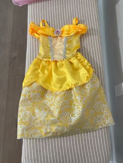 Princess Belle Costume 4-6x