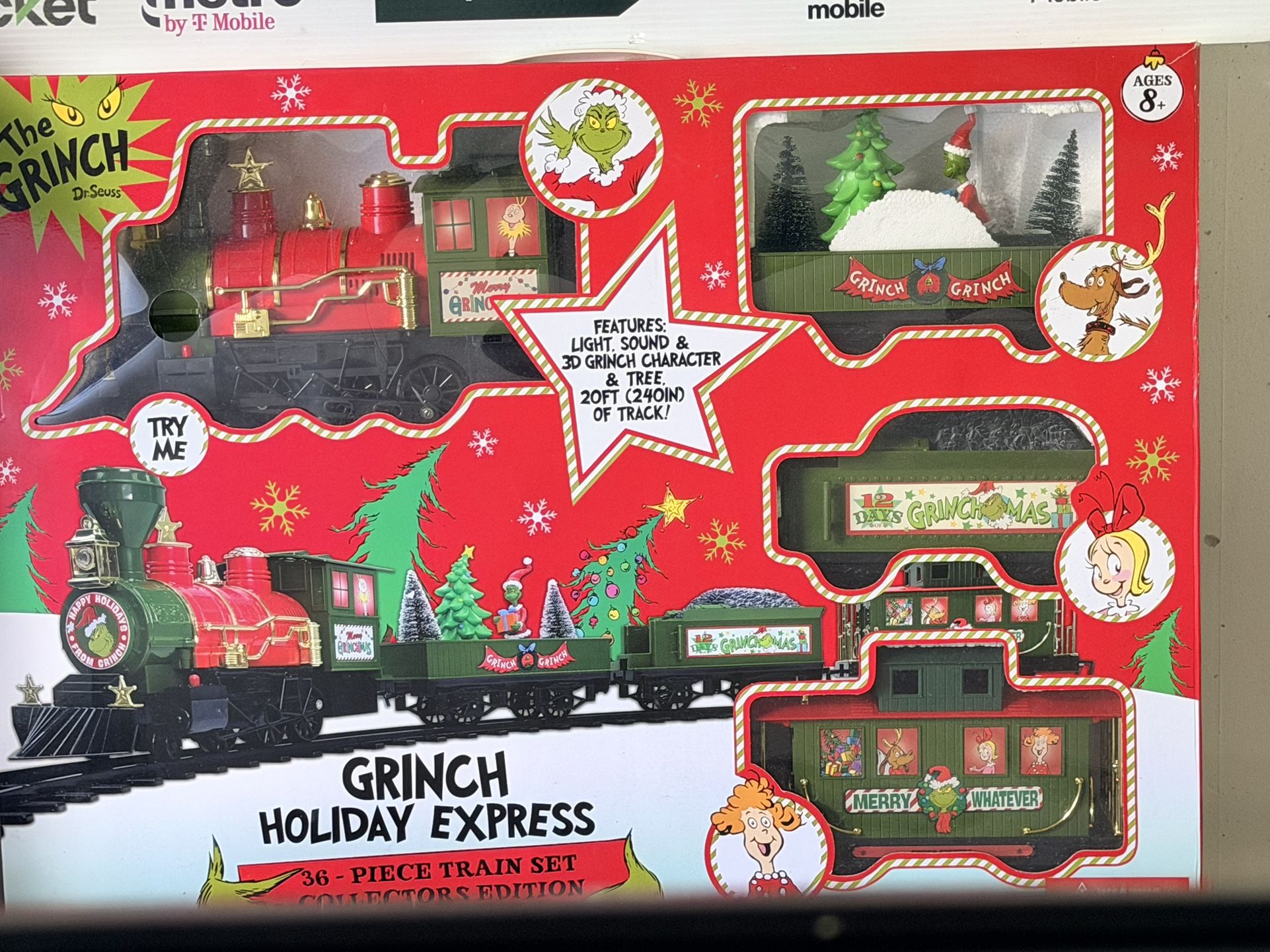GRINCH CHRISTMAS DECORATIONS LOT