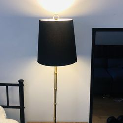 Bedside Lamp Gold x Black