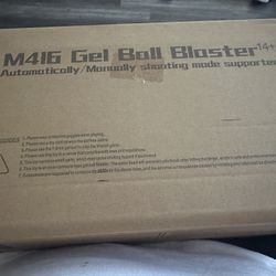 Gel Ball Blaster Starter Kit Full Auto M416 Orby Gun for Ages 14+