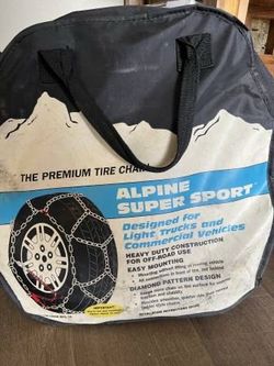 Pair Laclede Alpine Super Sport Tire Chains Stock No. 2533 -275/60R20
