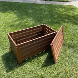 IKEA Wooden Storage bin, Wood Slats