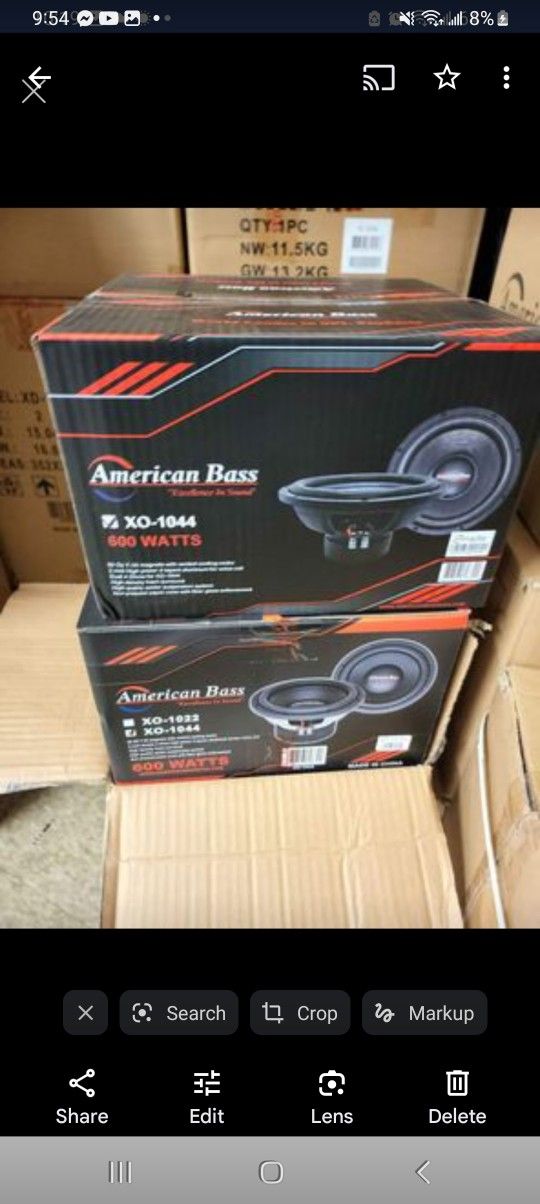 American Bass Xo 1044 New