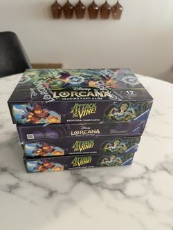 Lorcana Attack Of The Vines Booster Boxes