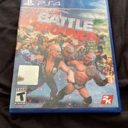 PS4 WWE 2K Battle Ground 