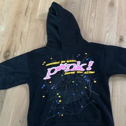 Spider Hoodie Black 