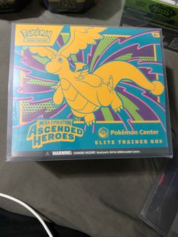 Pokemon Ascended Heroes Pokemon Center Elite Trainer Box