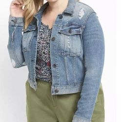 Arizona women’s Jean Jacket/large -petite
