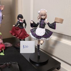 anime figures $30/each