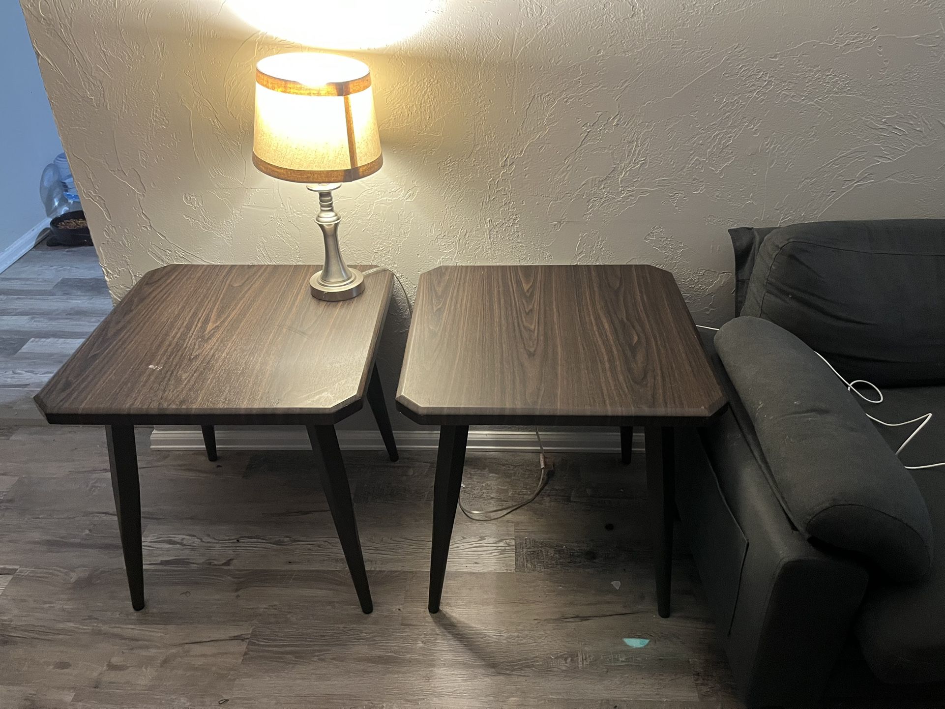Set Of Brown Coffee Tables