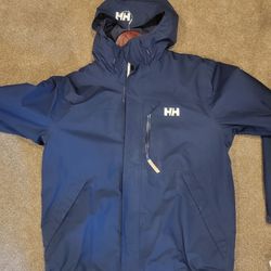 2 in 1 helly hansen raincoat and puffer