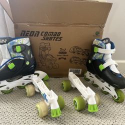 Neon Combo Skates