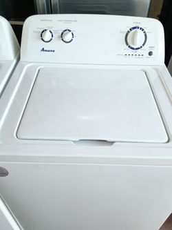 SELLING AMANA WASHER WITH AGITATOR EVERYTHING WORKS PERFECT WITH A 2 MONTH WARRANTY MESSAGE ME IF INTERESTED