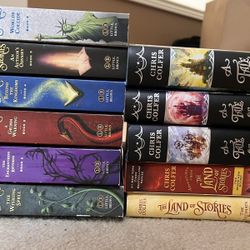 Chris Colfer Books! Land Of Stories and others. 12 Books!