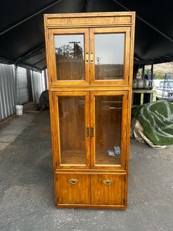 Display Cabinet with Glass Doors