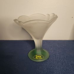 Strega Frosted Ice Cream/ Sundae Glass Dish
