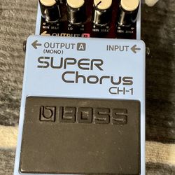 Boss CH-1 Super Chorus (Dark Gray Label) 