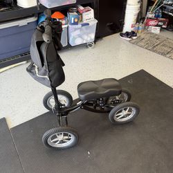 All terrain knee mobility scooter