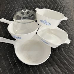 CorningWare Blu Cornflower- SeeDescrip