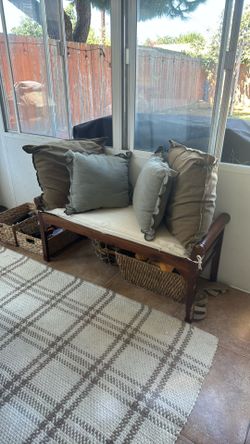 Bench With Cushion