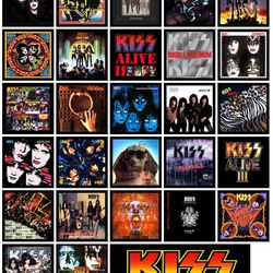 Kiss Albums USB $25