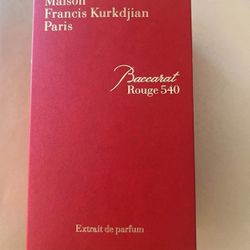 Maison Francis Kurkjian Baccarat 540 Perfume AUTHENTIC, 200ml Retail $800