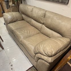Genuine Leather Sofa – Comfortable