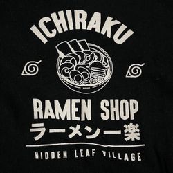 Naruto Shirt Size Small Ichiraku Ramen Shop, Hidden Leaf Village Naruto