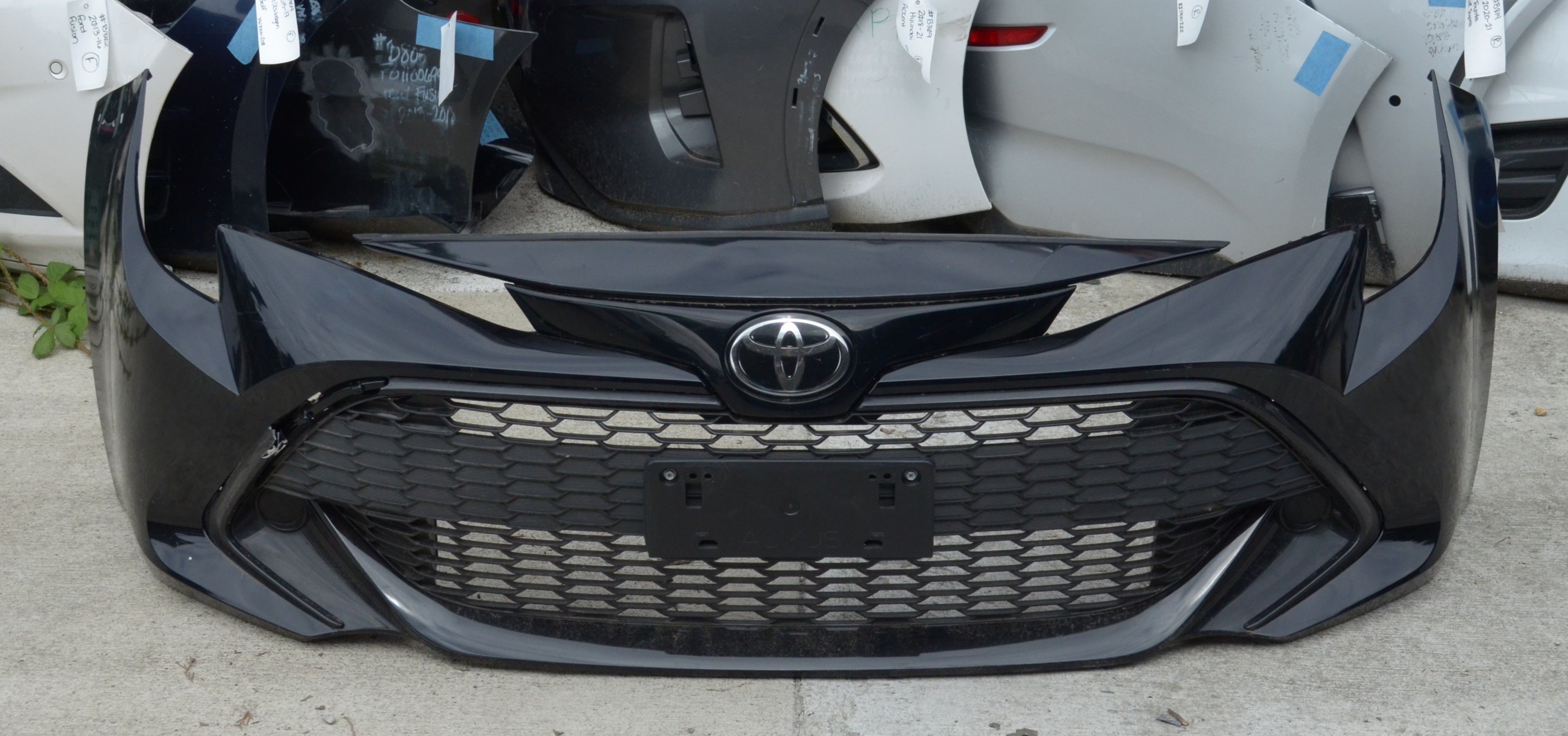 AFTERMARKET REF#B957 || 2019-2022 TOYOTA COROLLA HATCHBACK || FRONT BUMPER ASSEMBLY