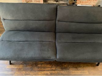 Gray Futon sofa