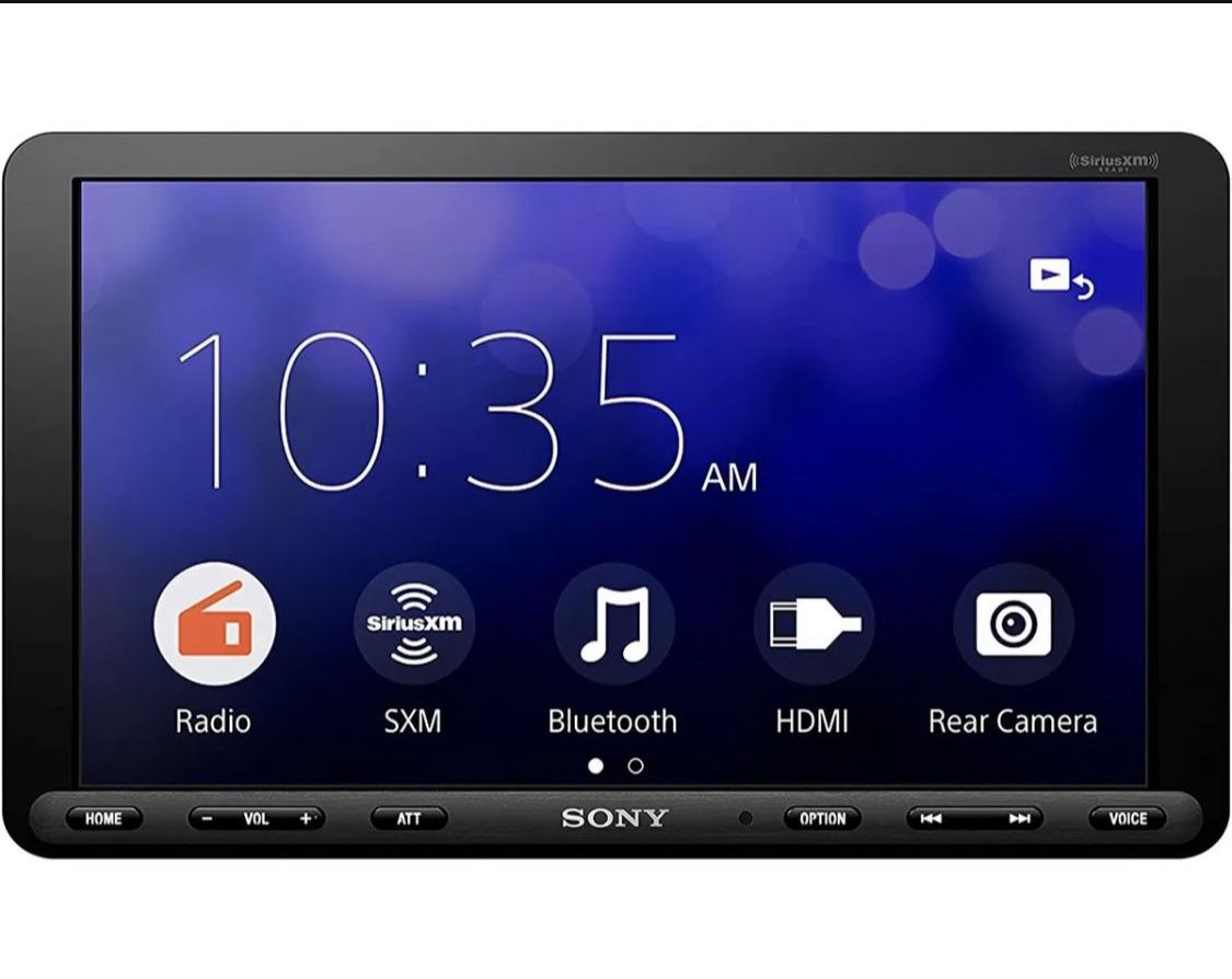 Sony Big Screen CarPlay Apple/Android 