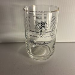 Tony Hulmam Indianapolis Speedway glass
