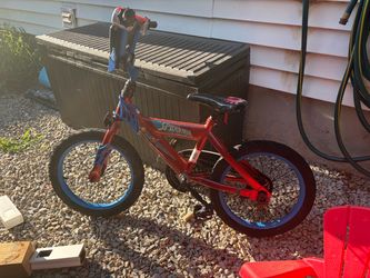 Kids Spider-Man bike
