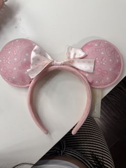 pink bow loungefly disney ears
